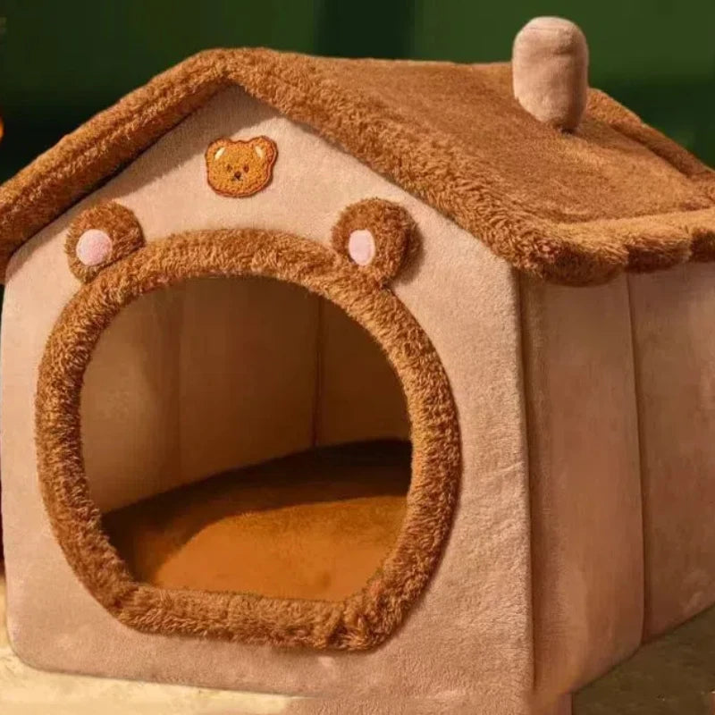 Popular Four Seasons Universal Cat and Dog Nest House Removable and Washable Small Dog Teddy Pet Bedding Supplies