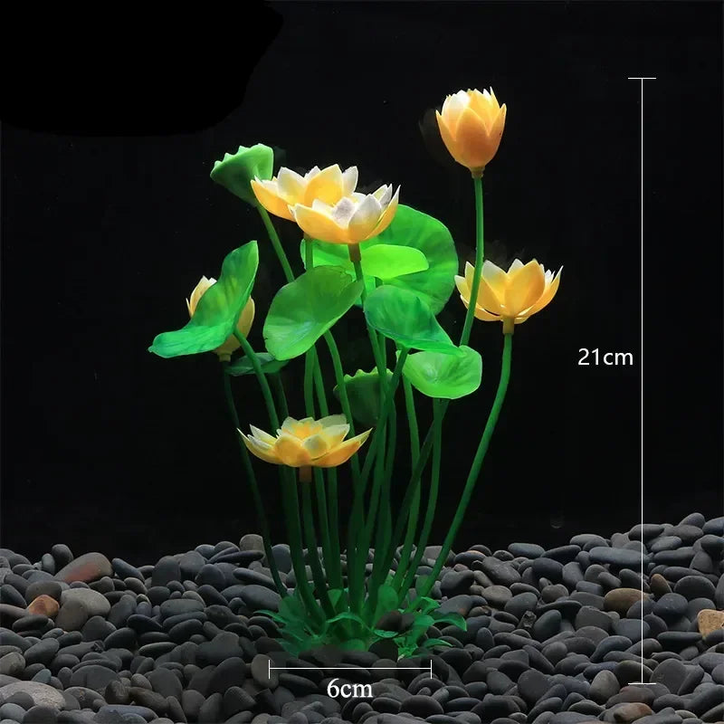 Fish Tank Water Plant Decoration Aquarium Decor Aquatic Plants Underwater Plastic Artificial Grass Accessories Pet Supplies Home