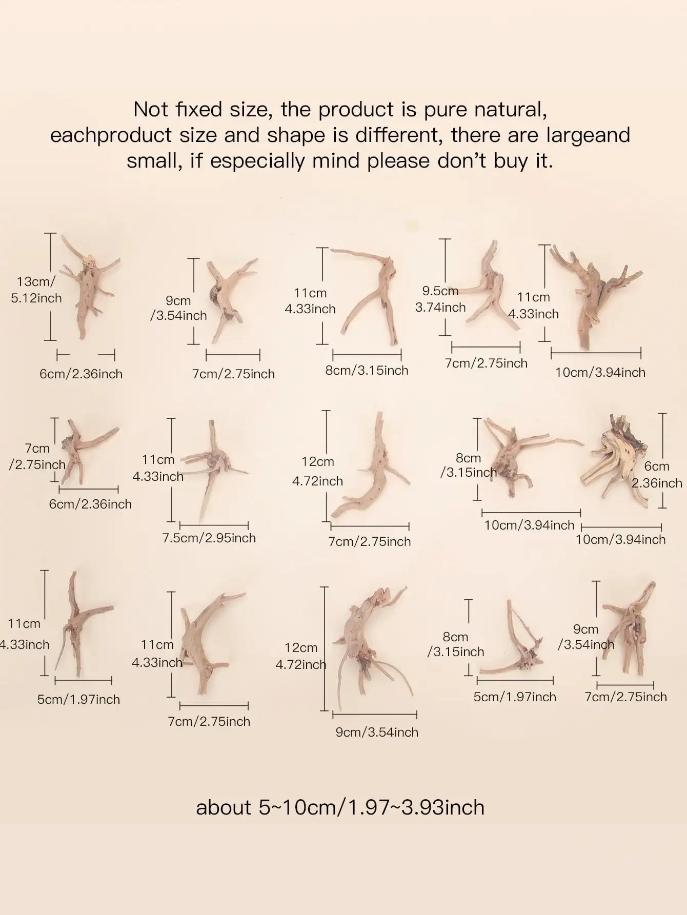 Tree Trunk Micro Landscape Reptile Cylinder Fish Tank Ornament Cuckoo Roots Aquarium Decoration Natural Driftwood Dead-wood