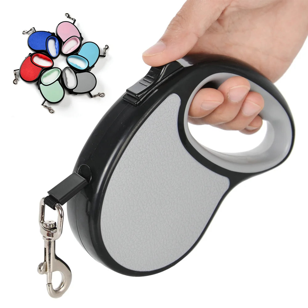 3/5M Automatic Retractable Dog Leash for Small Medium Dogs Cats Strong Nylon Pet Traction Rope Chihuahua Bulldog Puppy Supplies