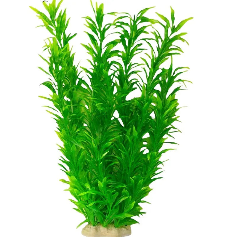 38cm/15inch Aquarium Artificial Water Grass Aquarium Decoration Fish Tank Water Grass - Aquarium Landscape Fish Tank Decoration