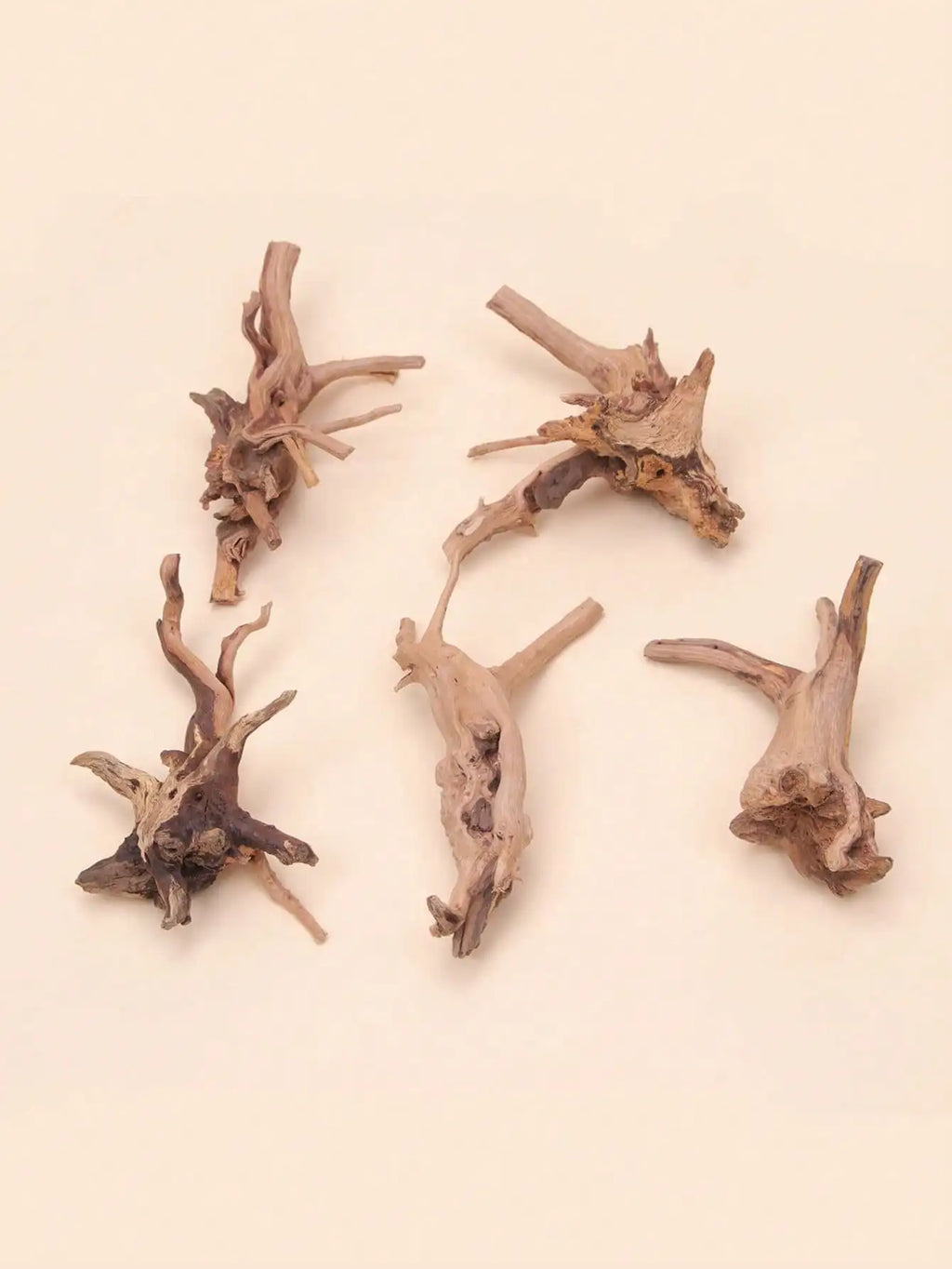 Tree Trunk Micro Landscape Reptile Cylinder Fish Tank Ornament Cuckoo Roots Aquarium Decoration Natural Driftwood Dead-wood